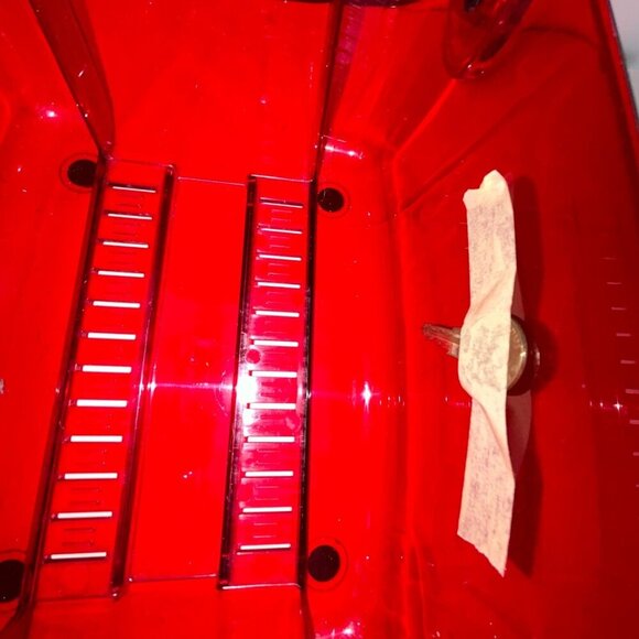 Ring King MDT070 Storage Box, CD storage, Disk storage WITH KEY!!!! Vintage - Picture 15 of 16